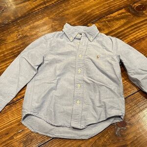 Kids Blue Button-Down Shirt